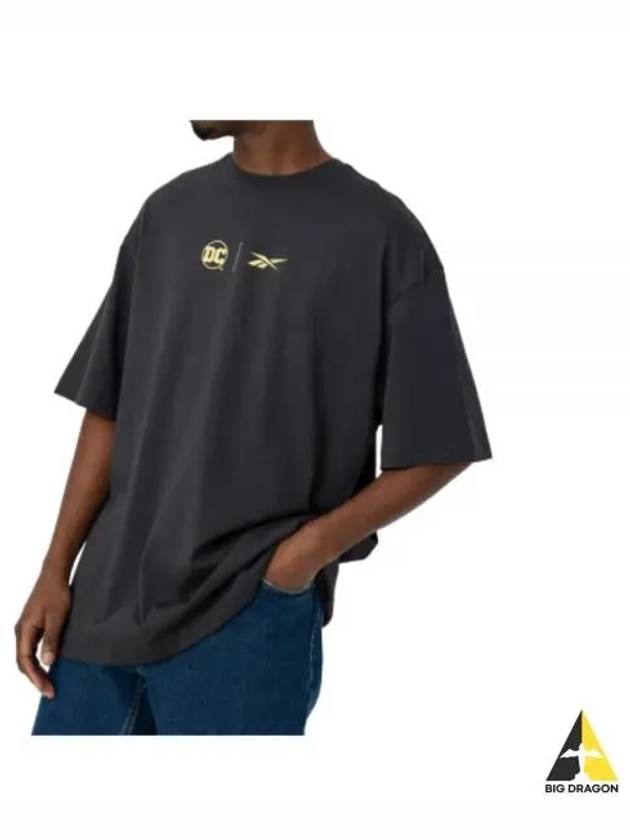 Men's Short Sleeve T-Shirt IB5812 PURGRY - REEBOK - BALAAN 2