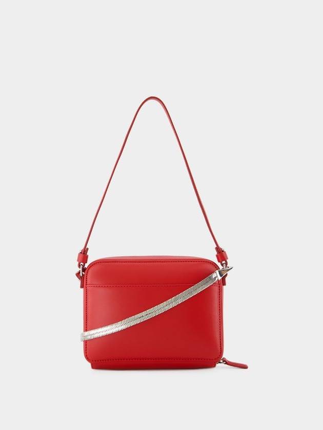 Cloud Chained Purse - Courreges - Leather - Red - COURREGES - BALAAN 3