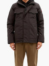 Canada Goose Forester Forester logo patch high neck zipup down jacket - CANADA GOOSE - BALAAN 4