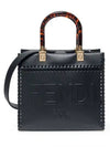 Sunshine Small Tote Bag Black - FENDI - BALAAN 2