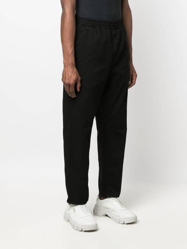 Whip Men's Flint Cotton Straight Pants Black - CARHARTT WIP - BALAAN 3