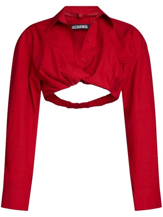 JACQUEMUS Shirts Red - JACQUEMUS - BALAAN 1