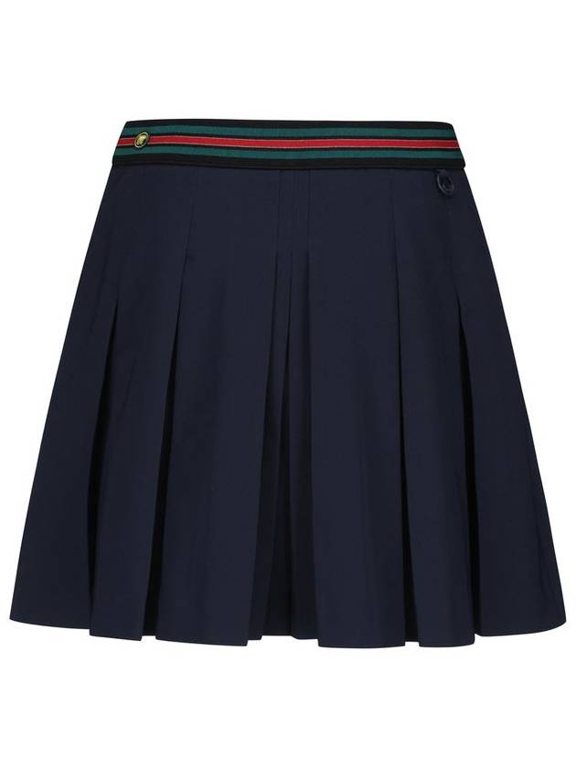 Women s knit banding deformation pleat culottes - JACKNICKLAUS - BALAAN 2