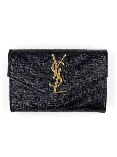 414404 Cassandra monogram flap wallet 270203 1008344 - SAINT LAURENT - BALAAN 1