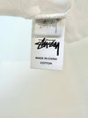 AU Australian SEAL RIB slim fit crop t shirt ST123S3002 white WOMENS AU8 S 12 L - STUSSY - BALAAN 9