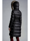 Boedic Fox Fur Women s Long Padding Black - MONCLER - BALAAN 2