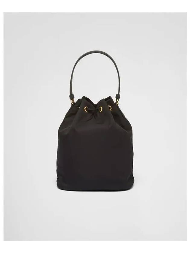 Duet Re-Nylon Bucket Bag Black - PRADA - BALAAN 4