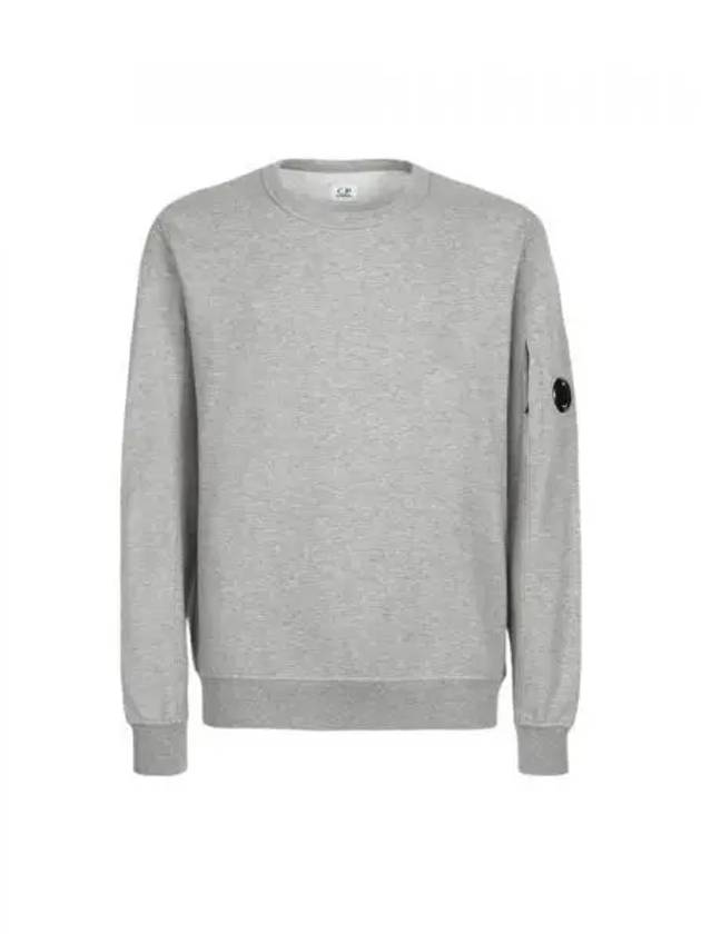 Light Fleece Sweatshirt Grey - CP COMPANY - BALAAN 2