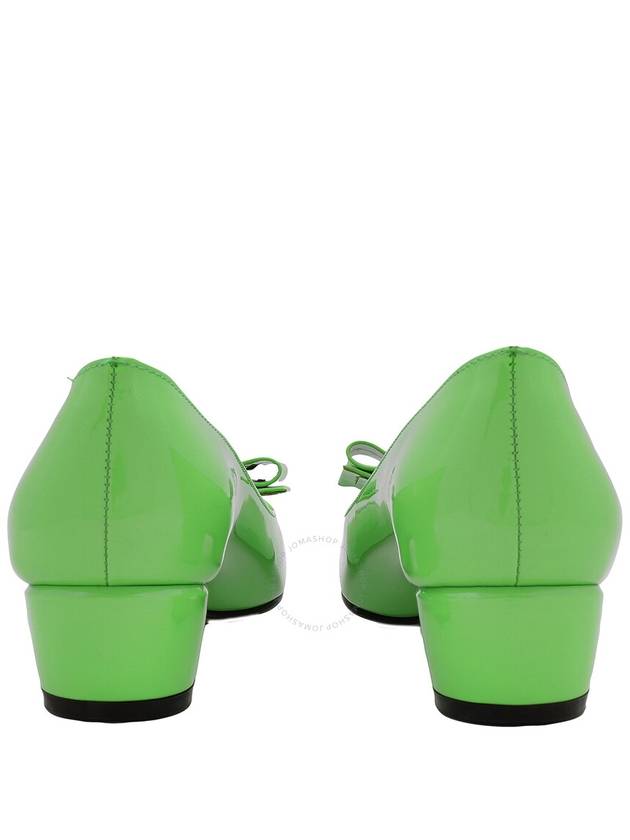 Salvatore Ferragamo Green Vara Bow Pump Shoe Size 6 - SALVATORE FERRAGAMO - BALAAN 3