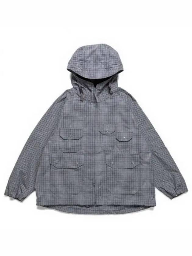 24 Atlantic Parka Gray PC Gunclub Check 24S1D010 OR207 SL004 - ENGINEERED GARMENTS - BALAAN 1