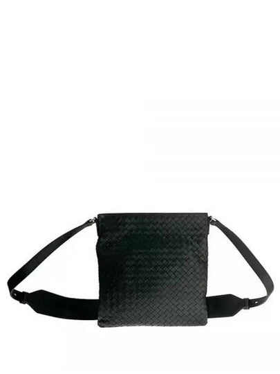 Intrecciato Cross Bag Black - BOTTEGA VENETA - BALAAN 2