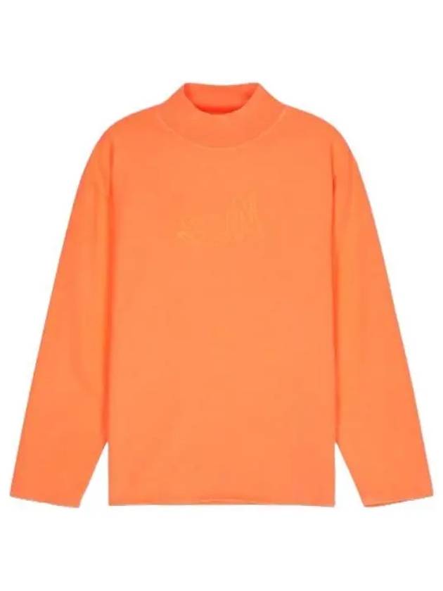 Mock neck long sleeve t shirt orange 06T013ORANG - ERL - BALAAN 1