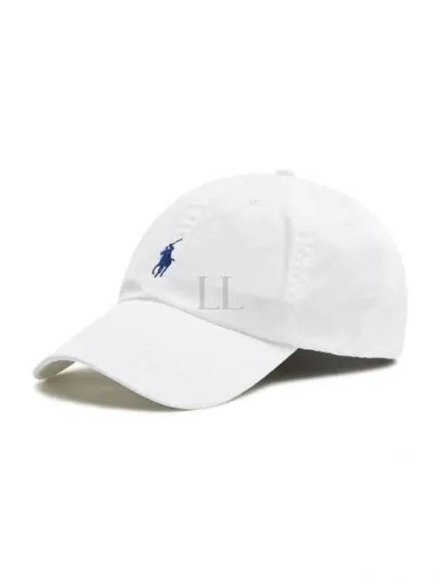 Embroidered Pony Ball Cap White - POLO RALPH LAUREN - BALAAN 2