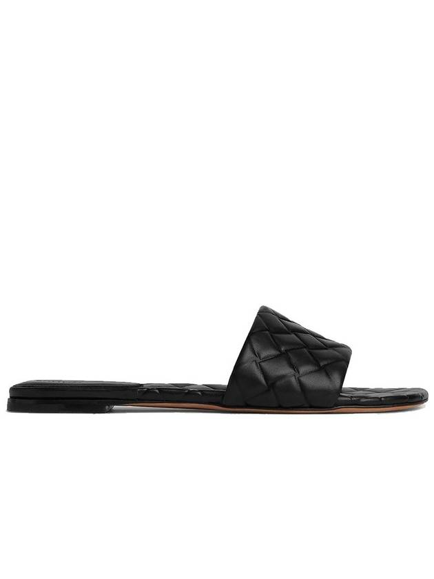 Flat Amy Mule Black - BOTTEGA VENETA - BALAAN 2