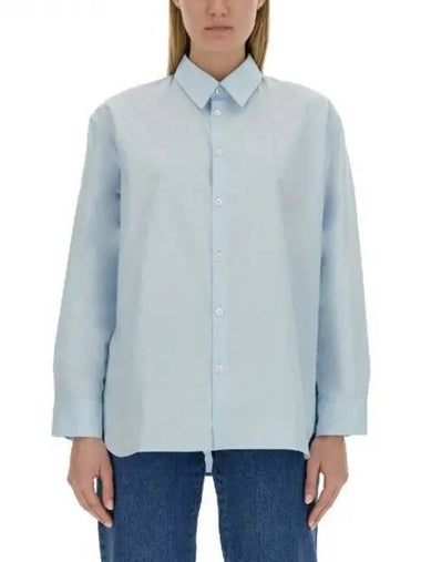 ROSIE Cotton Overfit Shirt 271843 - A.P.C. - BALAAN 1