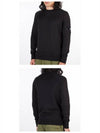 Men's Lens Wappen Crew Neck Sweatshirt Black - CP COMPANY - BALAAN 5