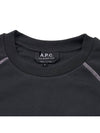 Sonia Cotton Sweatshirt Charcoal - A.P.C. - BALAAN 5