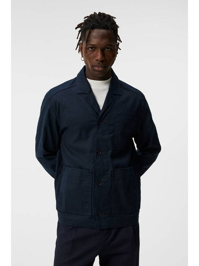 Dex Overshirt Jacket Navy - J.LINDEBERG - BALAAN 2