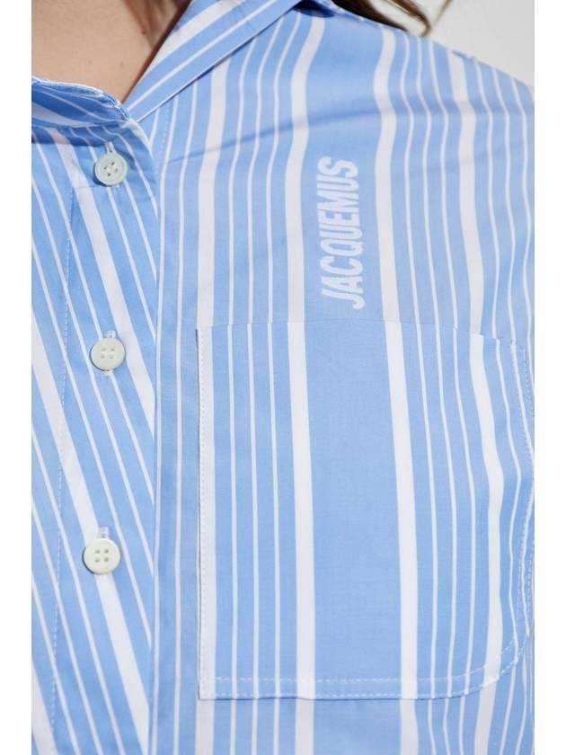 Jacquemus Shirt Pablo, Women's, Blue - JACQUEMUS - BALAAN 5