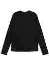 Signature Patch Innerity Long Sleeve T-Shirt Black MCSS24TS4BK - MACKY - BALAAN 3