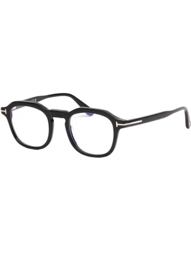 Eyewear Blue Light Blocking Horn-Rimmed Eyeglasses Black - TOM FORD - BALAAN 1