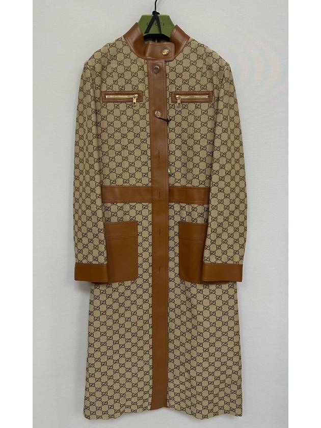 GG canvas coat 42 - GUCCI - BALAAN 1