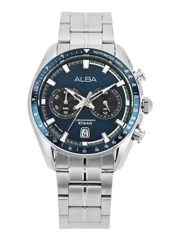 A4B017X1 Chronograph Tachymeter Men s Metal Watch - SEIKO ALBA - BALAAN 1