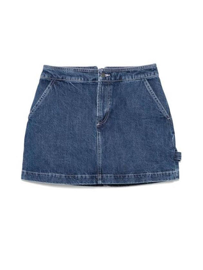 Jupe Christie Mini A-Line Skirt Blue - A.P.C. - BALAAN 2