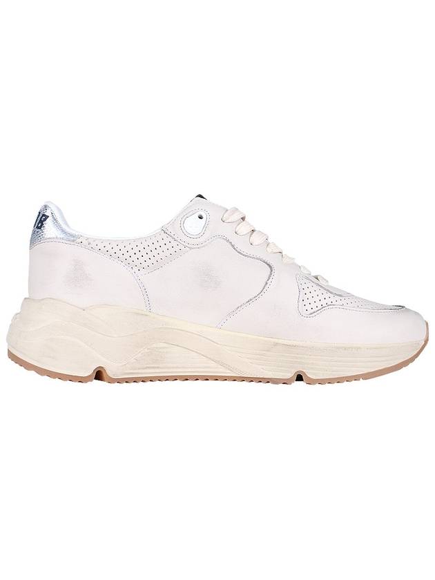 Running Sole Silver Tab Low Top Sneakers Ivory - GOLDEN GOOSE - BALAAN 5