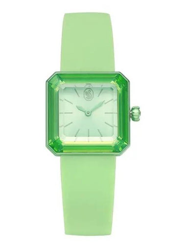 Iconic Swan Silicone Strap Watch Green - SWAROVSKI - BALAAN 1