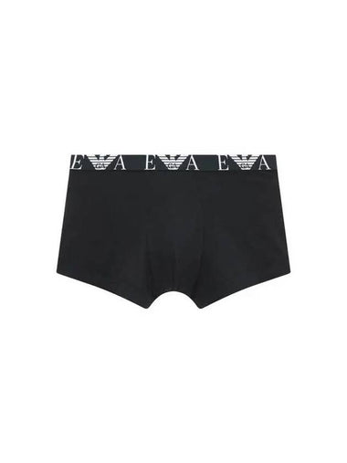 UNDERWEAR Men s Eagle Logo Banding Stretch Drawn Black 271189 - EMPORIO ARMANI - BALAAN 1