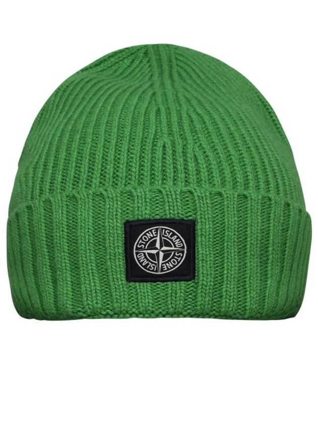 Kids Junior Hat 7916N03Z3V0050 Green - STONE ISLAND - BALAAN 1