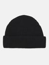 Embroidered Logo Wool Beanie Black - VIVIENNE WESTWOOD - BALAAN.