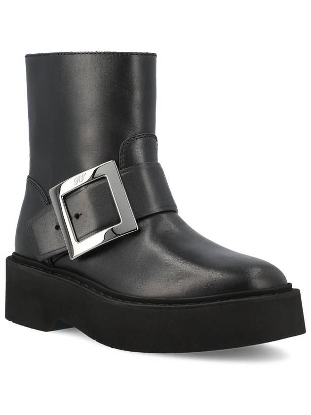 Viv Rangers Biker Boots Black - ROGER VIVIER - BALAAN 3