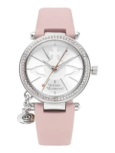 ORB Leather Watch Pink - VIVIENNE WESTWOOD - BALAAN 1