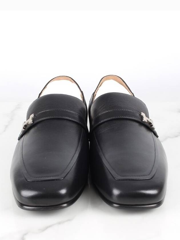 Giovanni H silver loafers black 43 280 - HERMES - BALAAN 3