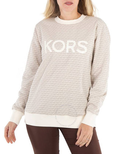 Michael Kors Cotton-Blend Sweatshirt, Size X-Small - MICHAEL KORS - BALAAN 1