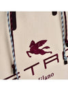 Logo Tote Bag White - ETRO - BALAAN 8