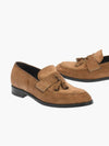 Men's Suede Loafers A5061X LHSOY SIG BPG - ERMENEGILDO ZEGNA - BALAAN 2