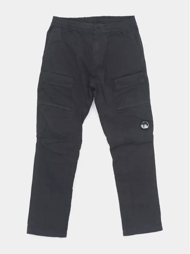 CP Company Straight Pants 17CMPA234A006134G995 Black - CP COMPANY - BALAAN 4