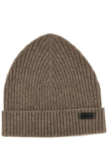 Brioni English Ribbed Beanie - BRIONI - BALAAN 1