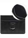 Lola Quilted Card Wallet Black - BURBERRY - BALAAN 3