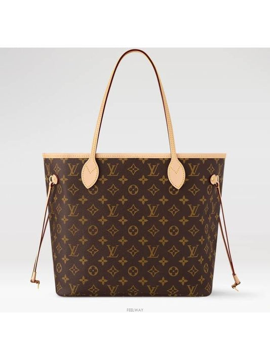 Neverfull MM Monogram Tote Bag Cerise - LOUIS VUITTON - BALAAN 2