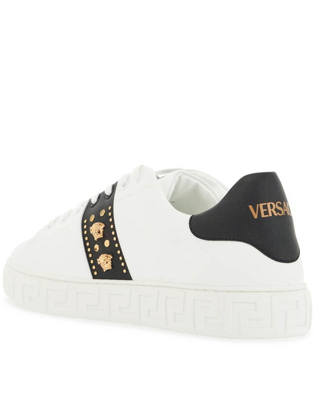 "studded greek sneakers - VERSACE - BALAAN 3