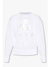 Klowia Logo Print Linen Sweatshirt White - ISABEL MARANT - BALAAN 2