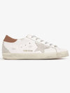 Brown Tab Superstar Classic Low Top Sneakers White - GOLDEN GOOSE - BALAAN 2