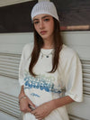 Frutiger Aero Oversized T Shirt Off White - MSKN2ND - BALAAN 2