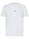 30/1 Jersey Logo Short Sleeve T-Shirt White - CP COMPANY - BALAAN 2