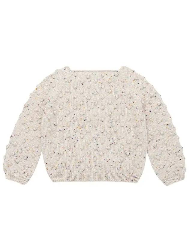 Kids Popcorn Knit Ivory MP171011 112 5A 6A - MISHA&PUFF - BALAAN 1