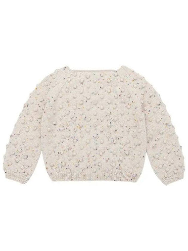 Kids Popcorn Knit Ivory MP171011 112 5A 6A - MISHA&PUFF - BALAAN 1